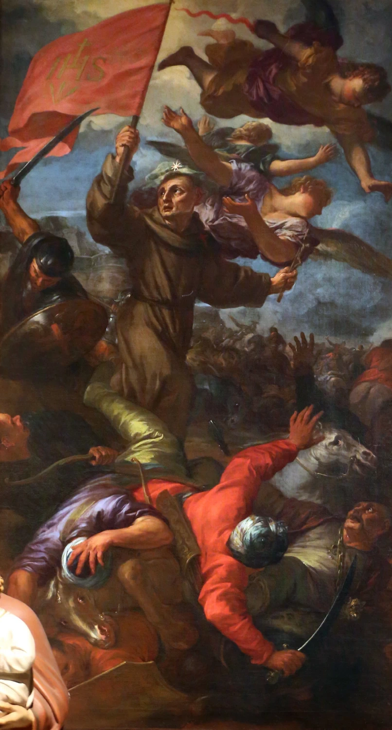 San Giovanni da Capestrano alla battaglia di Belgrado - Ognissanti, Firenze